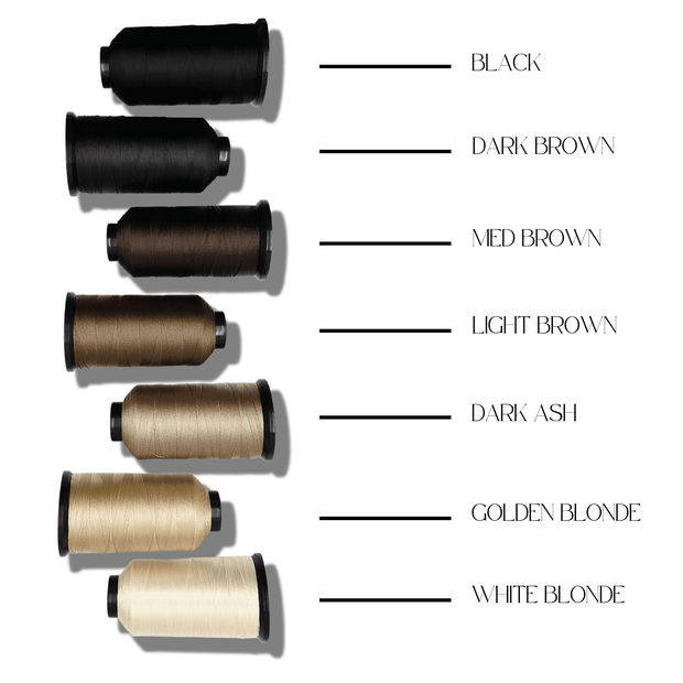 Pre-Bonded Nylon Weft Hair Extension Thread