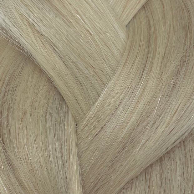 Solid shades double drawn Australian nanotip hair extensions, sourced from a single donor, 100% human virgin hair, thick from root to tip, ethically produced for premium quality and volume