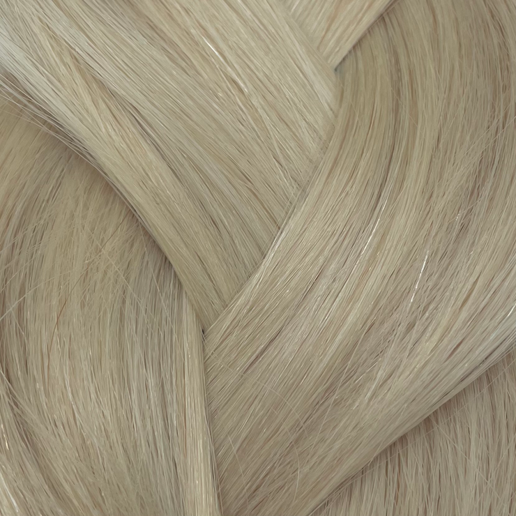 Solid shades double drawn Australian nanotip hair extensions, sourced from a single donor, 100% human virgin hair, thick from root to tip, ethically produced for premium quality and volume