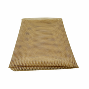 close-up of a 4-way stretch mesh demonstrating its superior elasticity. Designed for use in hair loss systems, this mesh provides excellent breathability and a snug fit, enhancing the overall longevity of the installation