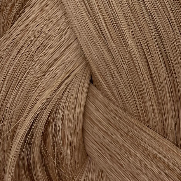 Solid shades double drawn Australian nanotip hair extensions, sourced from a single donor, 100% human virgin hair, thick from root to tip, ethically produced for premium quality and volume
