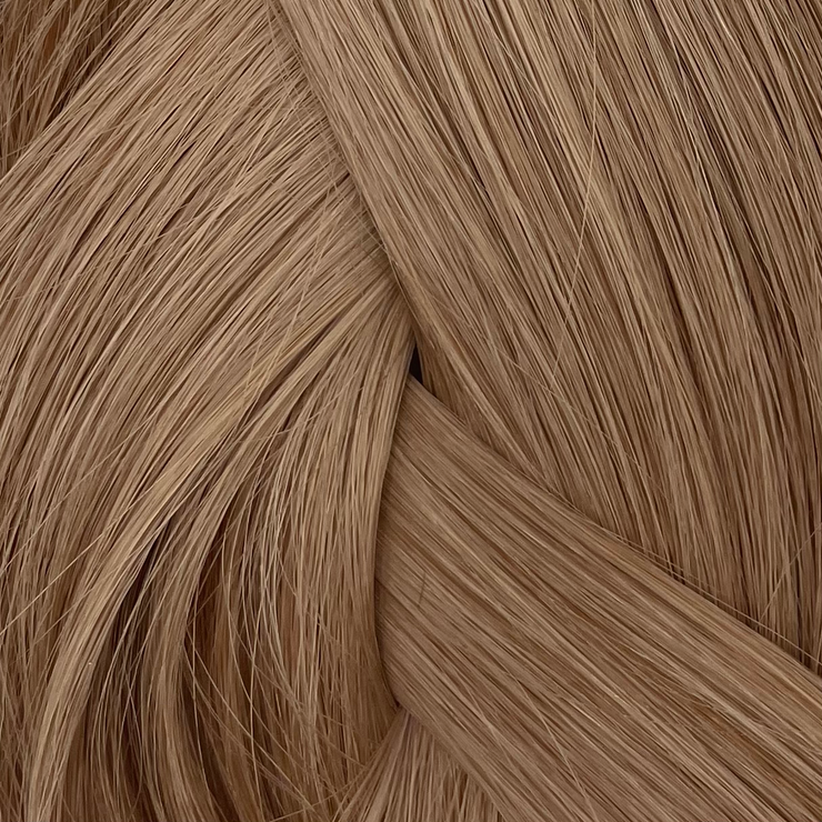 Solid shades double drawn Australian nanotip hair extensions, sourced from a single donor, 100% human virgin hair, thick from root to tip, ethically produced for premium quality and volume