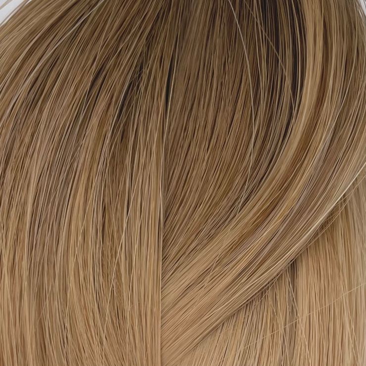 Double drawn Australian nanotip hair extensions, sourced from a single donor, 100% human virgin hair, thick from root to tip, ethically produced, available in bespoke and piano shades.