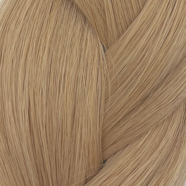 Solid shades double drawn Australian nanotip hair extensions, sourced from a single donor, 100% human virgin hair, thick from root to tip, ethically produced for premium quality and volume