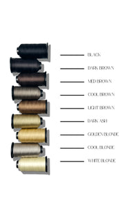 Pre-Bonded Nylon Weft Hair Extension Thread