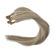 #12/17 Cappuccino - Australian Human Hair Extension Supplier Remy Double Drawn Cuticle Aligned Hair Extensions Long Hair Thick Hair Loxx Of London Nano Ring Nano Bead Nano Tip Double Drawn Remy Human Hair Extensions