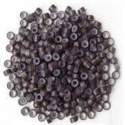 Hair Extension Micro Beads Copper Silicone Lined 1000pcs
