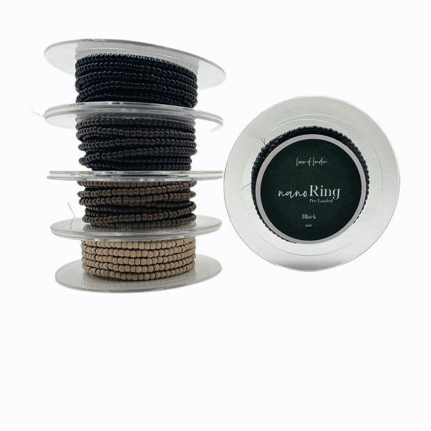 Hair Extension Pre-Loaded Nano Rings Beads