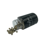 Copper silicon lined micro beads for secure and comfortable hair extensions